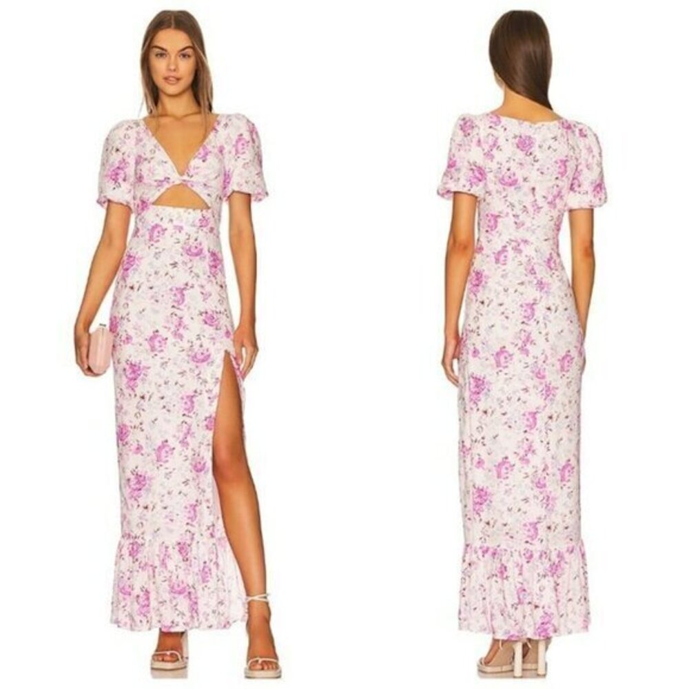 MAJORELLE Mae Maxi Dress - Tea Party Pink